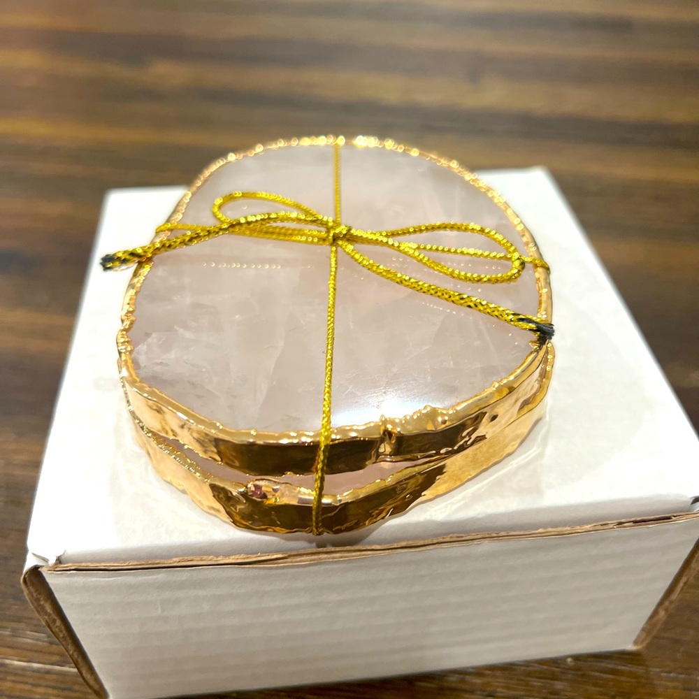 Agate coasters